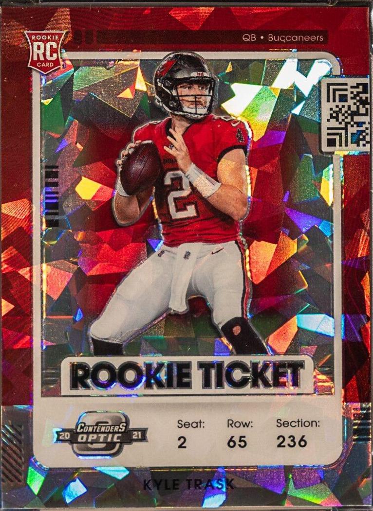 Kyle Trask [Cracked Ice] #81
