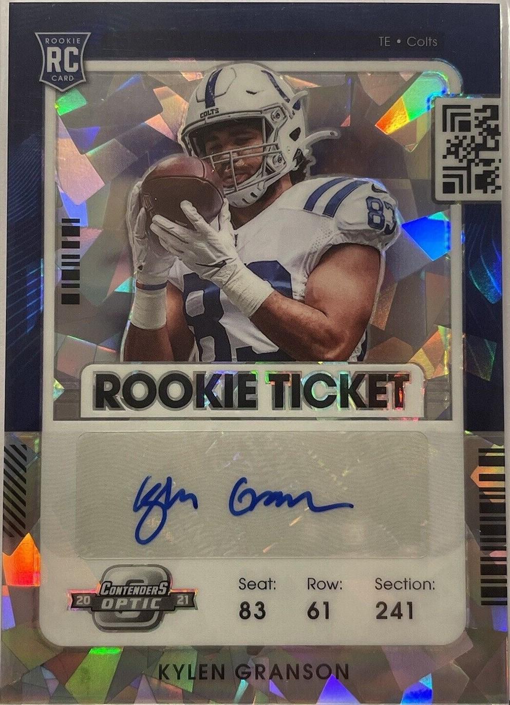 Kylen Granson [Autograph Cracked Ice] #178