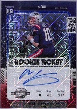 Mac Jones [Autograph Red White Blue] #109