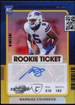 Marquez Stevenson [Autograph Gold] #185
