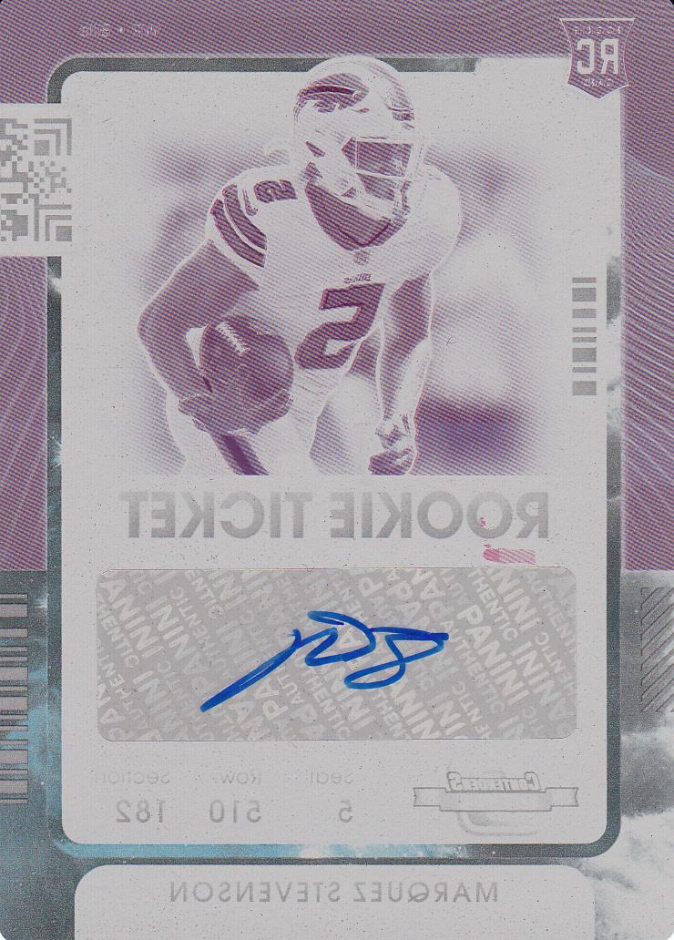 Marquez Stevenson [Autograph Printing Plate Magenta] #185