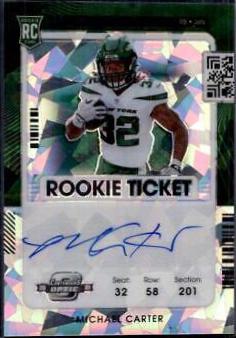 Michael Carter [Autograph Cracked Ice] #129