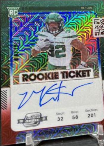 Michael Carter [Autograph Red White Blue] #129