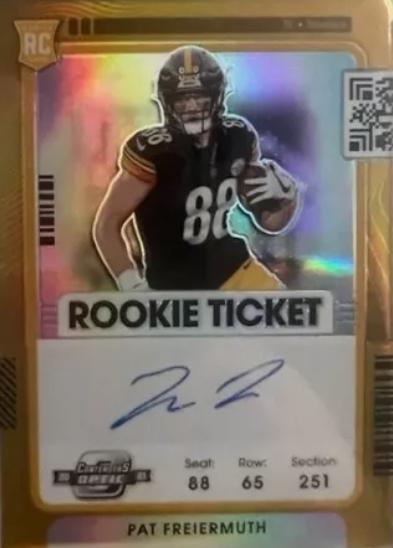 Pat Freiermuth [Autograph Gold] #117