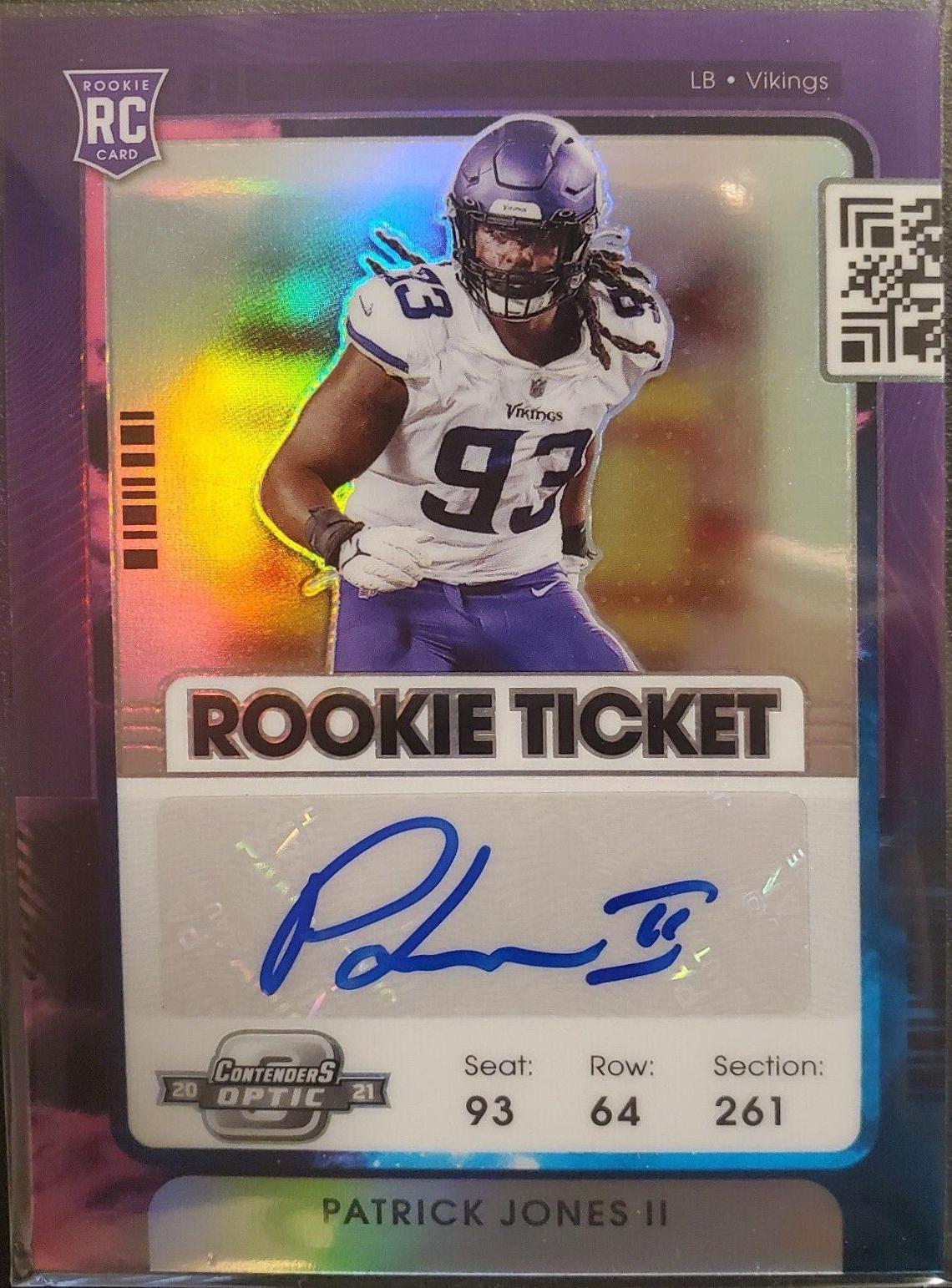 Patrick Jones II [Autograph Nebula] #173