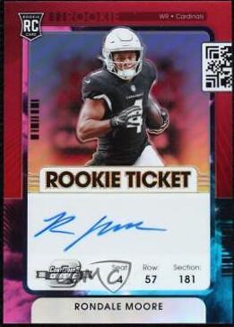 Rondale Moore [Autograph Nebula] #116