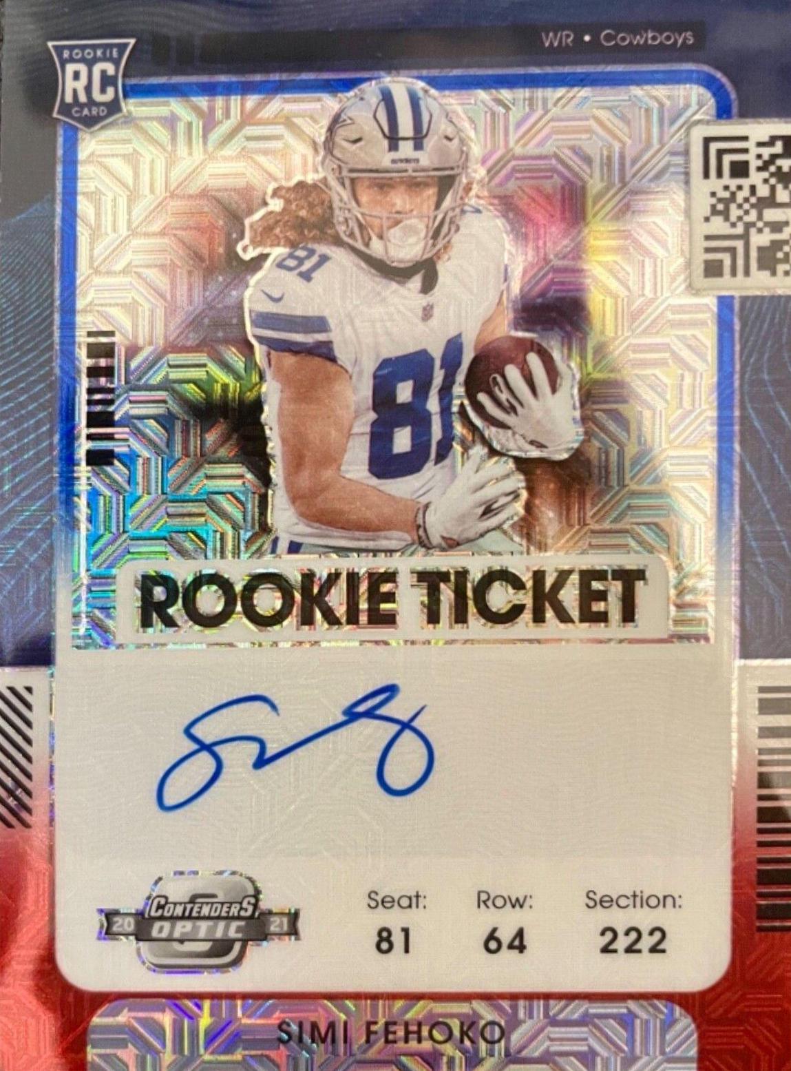 Simi Fehoko [Autograph Red White Blue] #141