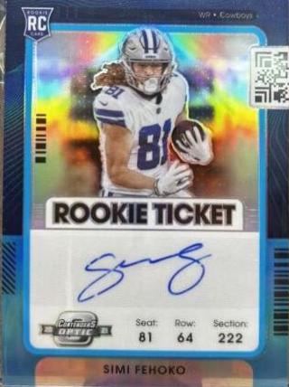 Simi Fehoko [Autograph Teal] #141