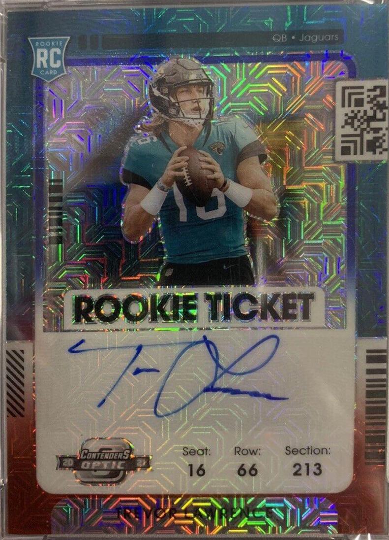Trevor Lawrence [Autograph Red White Blue] #101