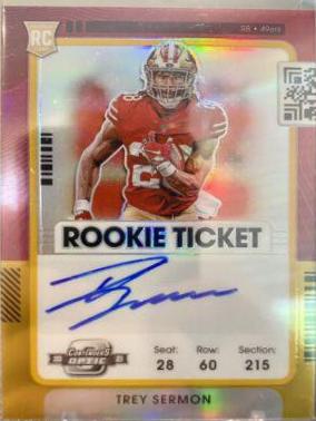 Trey Sermon [Autograph Gold] #126
