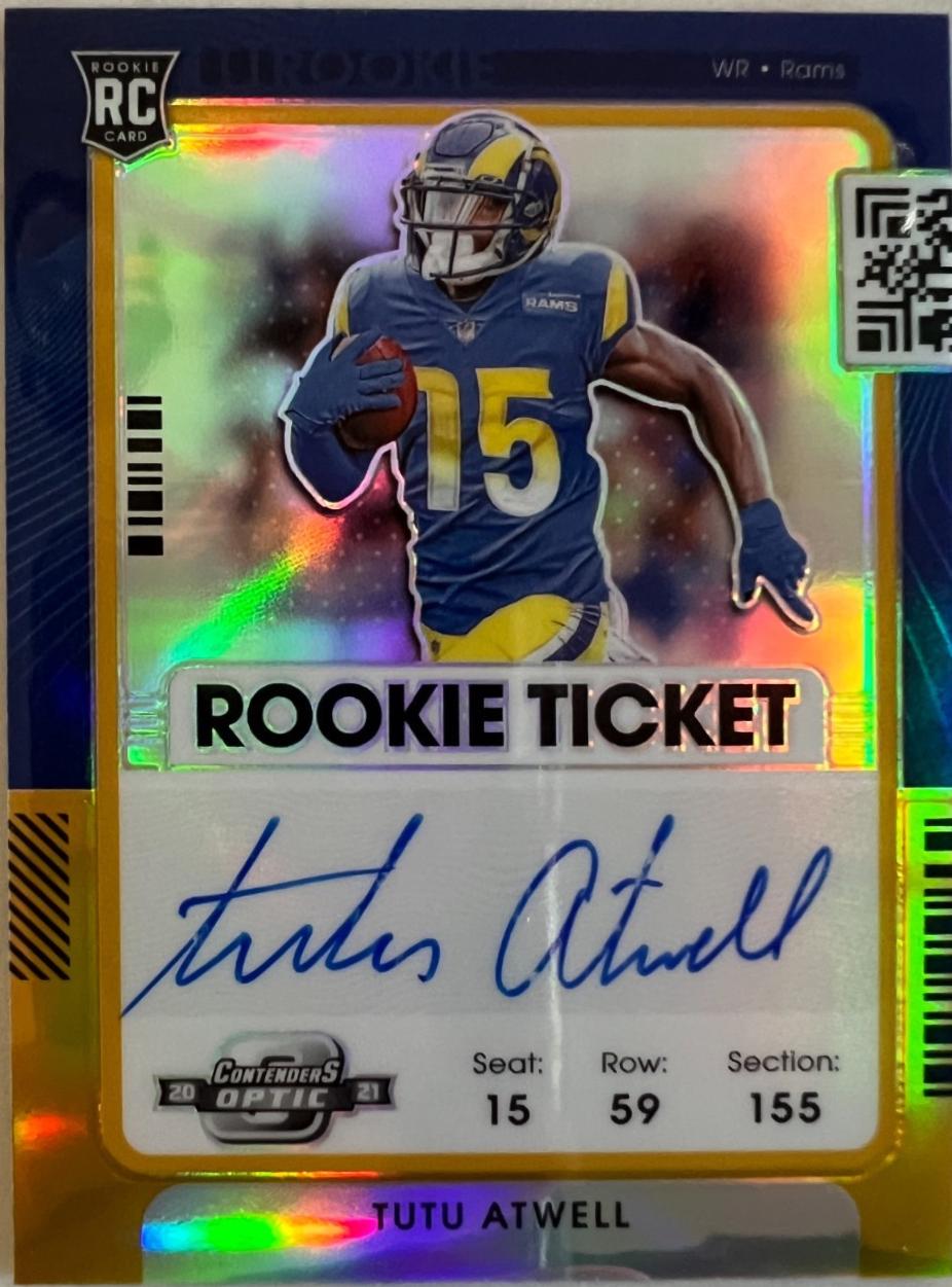 Tutu Atwell [Autograph Variation Gold] #119