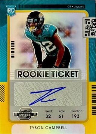 Tyson Campbell [Autograph Gold] #160