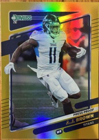 A. J. Brown [Press Proof Gold] #13
