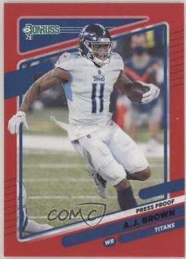 A. J. Brown [Press Proof Red] #13