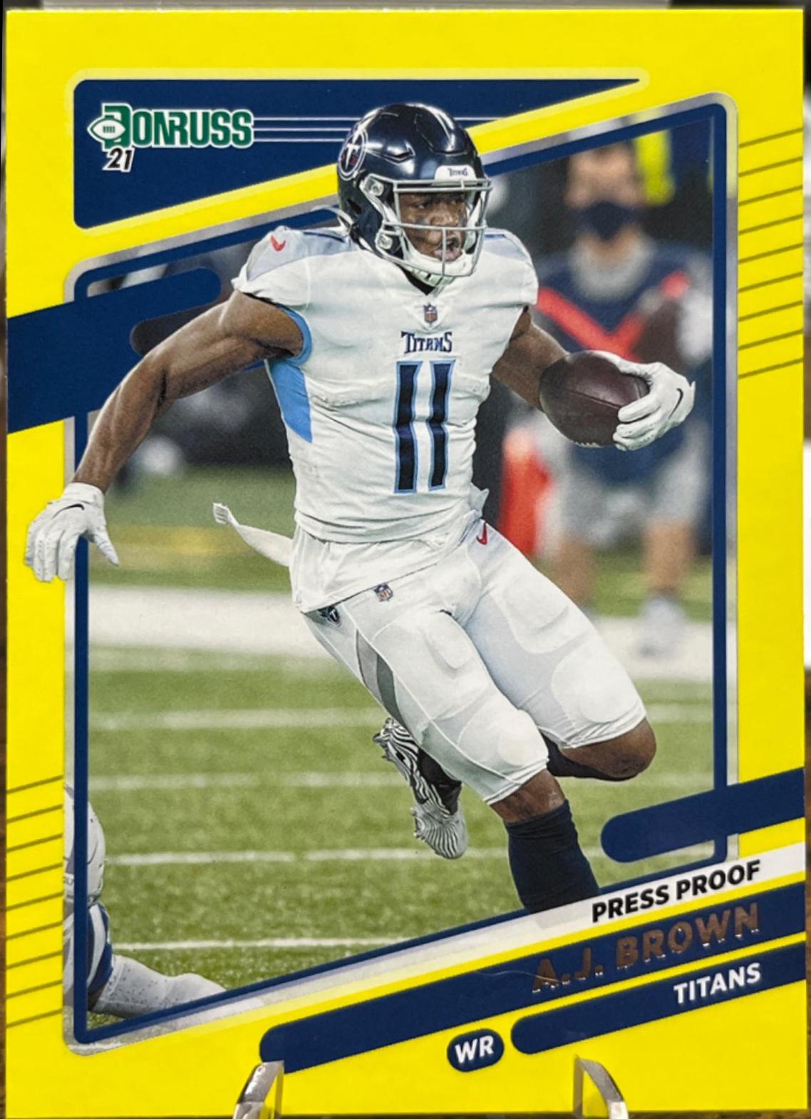 A. J. Brown [Press Proof Yellow] #13