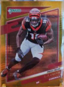 A. J. Green [Press Proof Gold] #214