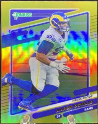 Aaron Donald [Press Proof Premium] #140