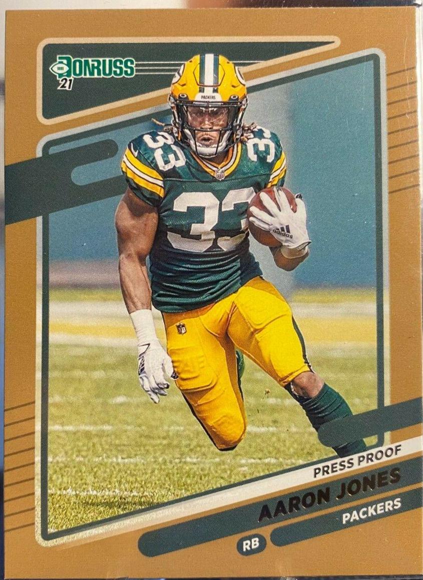 Aaron Jones [Press Proof Bronze] #157