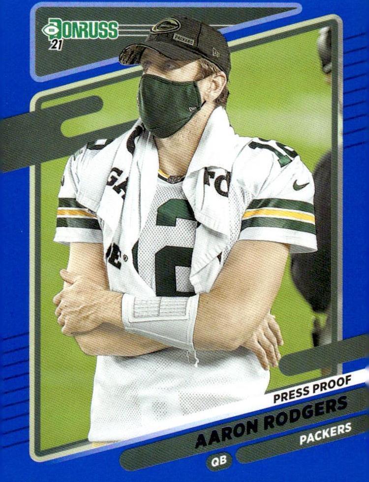Aaron Rodgers [No Helmet Press Proof Bronze] #155