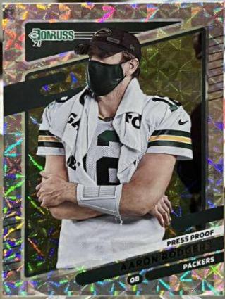 Aaron Rodgers [No Helmet Press Proof Hyper] #155