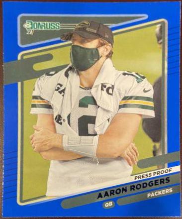Aaron Rodgers [Press Proof Blue] #155