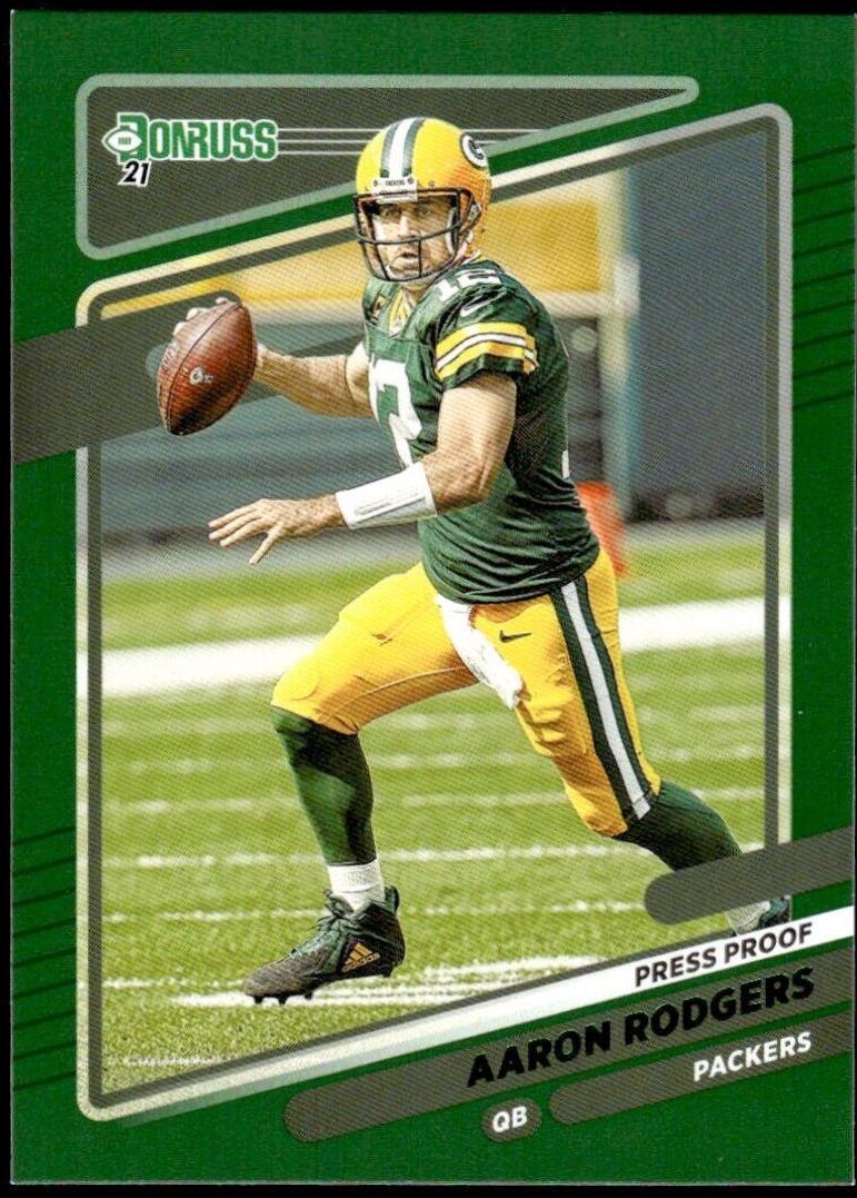 Aaron Rodgers [Press Proof Green] #155