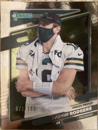 Aaron Rodgers [Press Proof Silver] #155