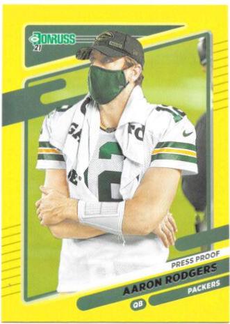 Aaron Rodgers [Press Proof Yellow] #155