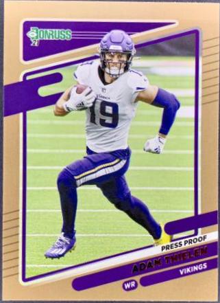 Adam Thielen [Press Proof Bronze] #126