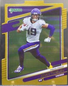 Adam Thielen [Press Proof Gold Die Cut] #126