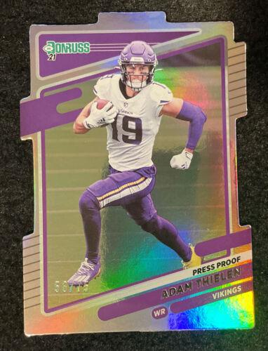 Adam Thielen [Press Proof Silver Die Cut] #126
