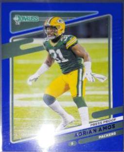 Adrian Amos [Press Proof Blue] #162