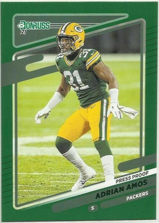 Adrian Amos [Press Proof Green] #162