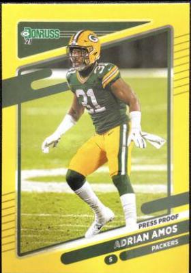 Adrian Amos [Press Proof Yellow] #162
