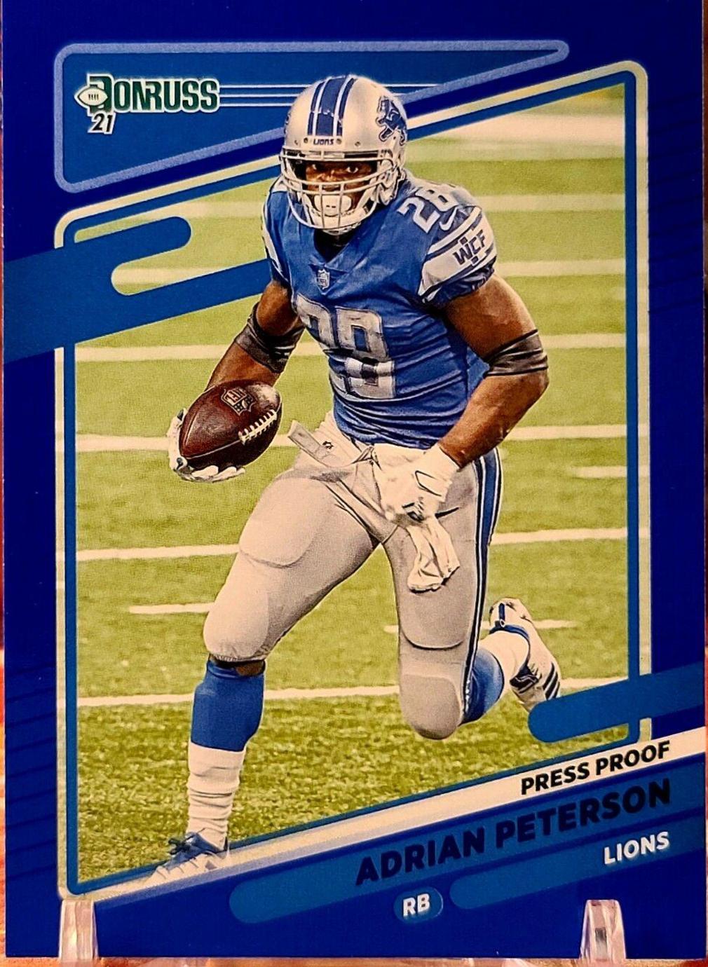 Adrian Peterson [Press Proof Blue] #175