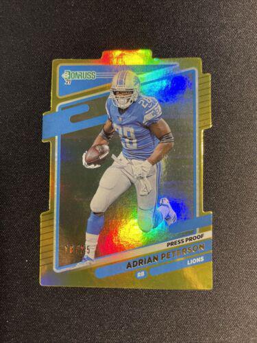 Adrian Peterson [Press Proof Gold Die Cut] #175