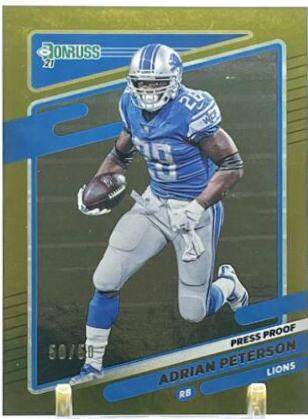 Adrian Peterson [Press Proof Gold] #175