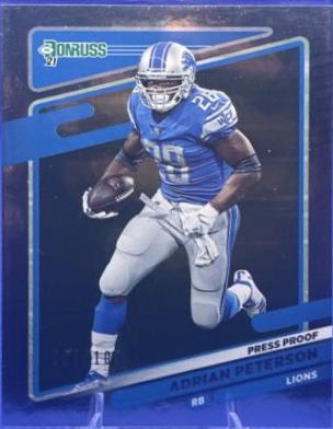 Adrian Peterson [Press Proof Silver] #175