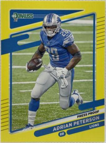 Adrian Peterson [Press Proof Yellow] #175