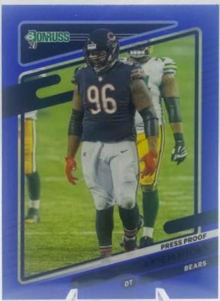 Akiem Hicks [Press Proof Blue] #208