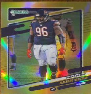 Akiem Hicks [Press Proof Gold] #208