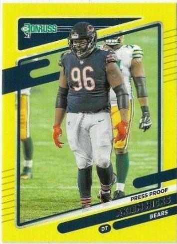 Akiem Hicks [Press Proof Yellow] #208