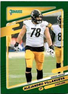 Alejandro Villanueva [Press Proof Green] #24