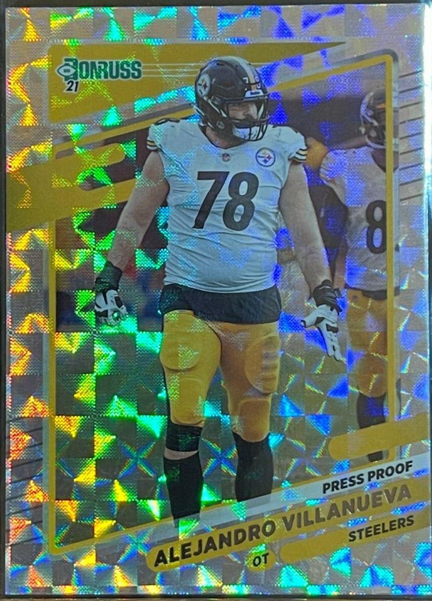 Alejandro Villanueva [Press Proof Hyper] #24