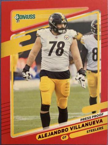 Alejandro Villanueva [Press Proof Red] #24