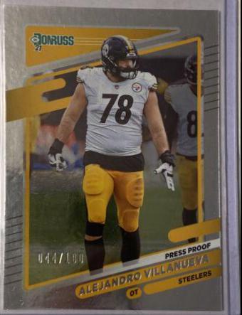 Alejandro Villanueva [Press Proof Silver] #24