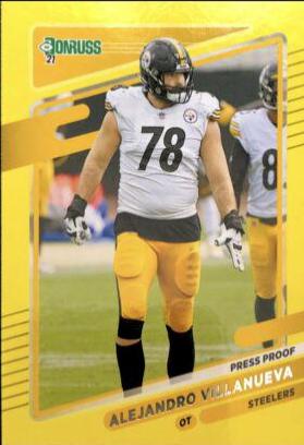 Alejandro Villanueva [Press Proof Yellow] #24