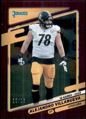 Alejandro Villanueva [Season Stat Line] #24
