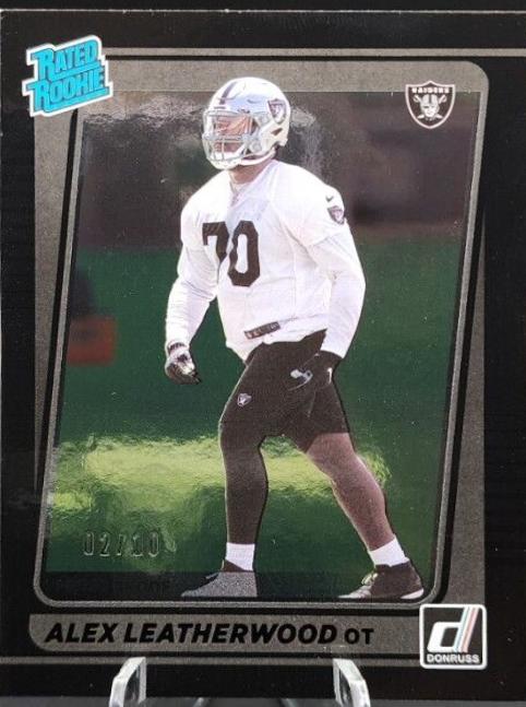 Alex Leatherwood [Press Proof Black] #335