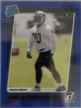 Alex Leatherwood [Press Proof Blue] #335